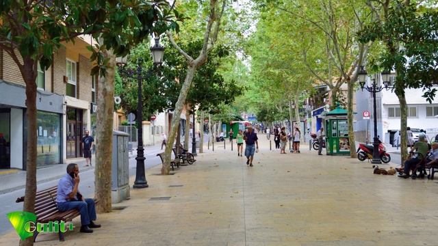 Rambla Just Oliveras #Hospitalet de Llobregat ☕ Utra HD 4K смотреть онлайн