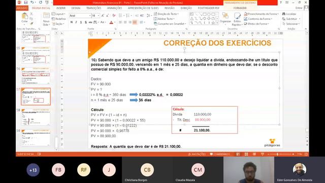 Aula 03/04 Matemática Financeira - Desconto Simples смотреть онлайн