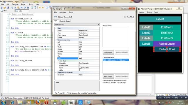 Tutorial B4A membuat form login dan form input data mahasiswa tanpa data base смотреть онлайн