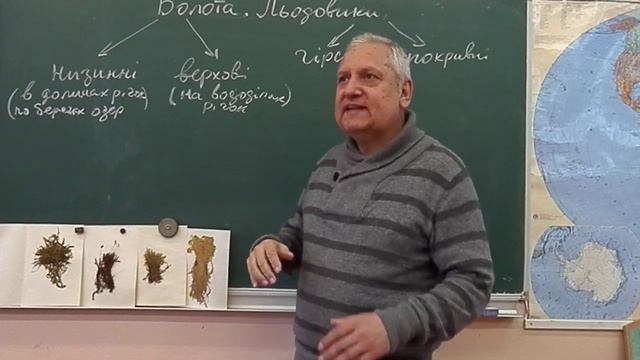 відео урок з географії 6 клас: "Озера, льодовики" смотреть онлайн