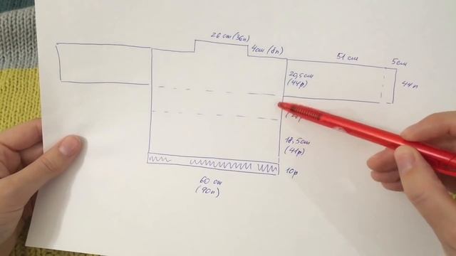 Как связать трехцветный свитер смотреть онлайн