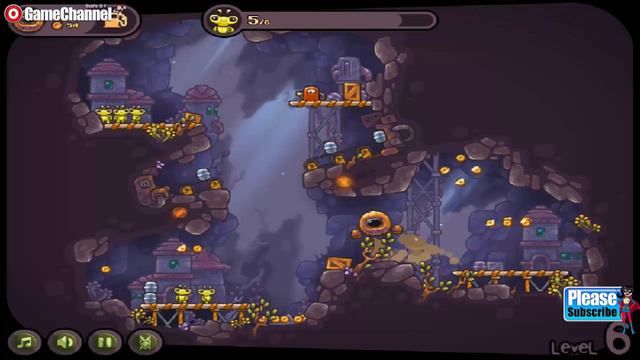 Alien Transporter Game, Skill Adventure Flash Game Video For Kids смотреть онлайн