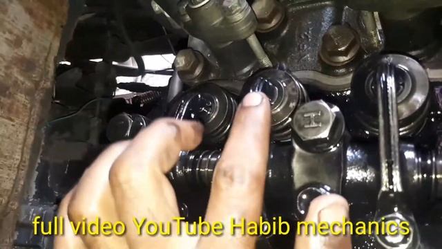 6 cylinder engine firing order tappet setting Nissan PKD engine FE6 смотреть онлайн