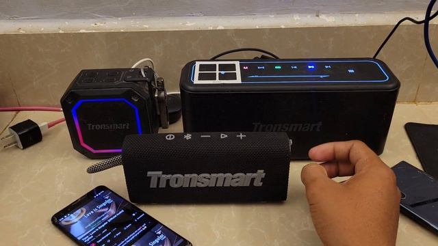 Tronsmart Trip vs Mega pro vs Groove2 Quick sound comparison смотреть онлайн