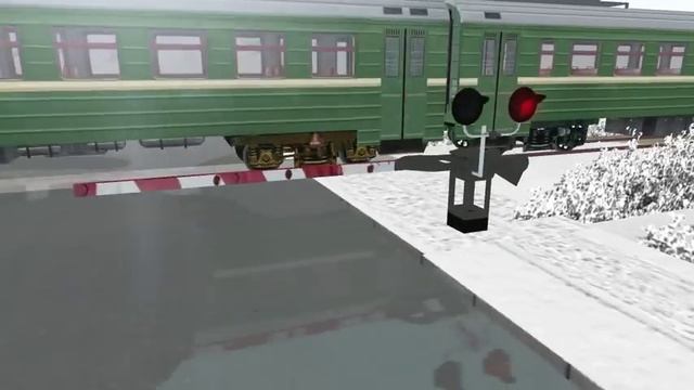 Omsi: автошлагбаум ПАШ-1-4, первый тест смотреть онлайн