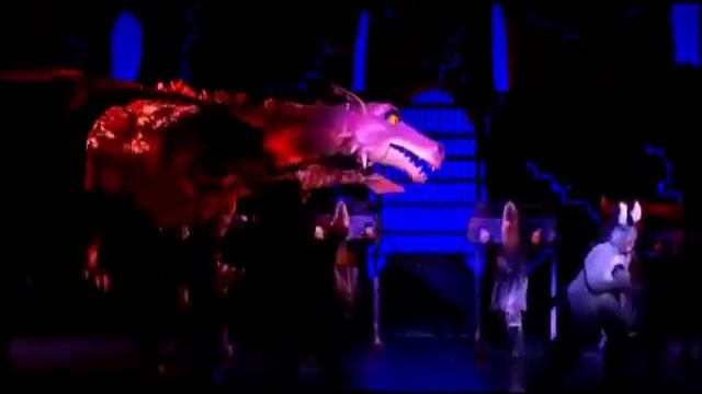 Песня дракона и осла из мюзикла Шрек смотреть онлайн