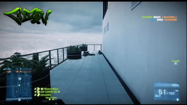 Battlefield 3 SECRET Achivement Grinding The Crack смотреть онлайн