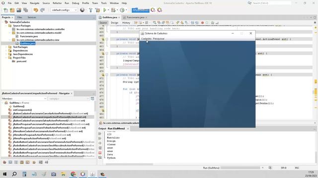 Como Criar Janelas/Telas/Gui Interativas com Java, Swing e Netbeans? Treinamento Java na Prática смотреть онлайн