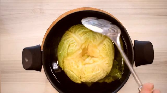 Голубцы из савойской капусты смотреть онлайн