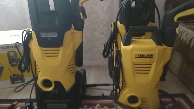 Минимойка Karcher K2 против Karcher K3