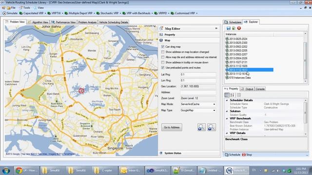 VRPLib Version 0.6: Heterogeneous Vehicle Routing смотреть онлайн