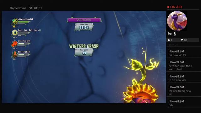 PvZ GW2 - Yeti King Boss Hunt - Live PS4 Broadcast #75 смотреть онлайн