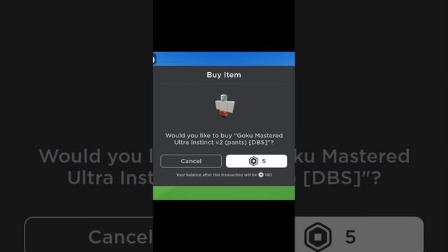 Roblox - Goku Cosplay смотреть онлайн