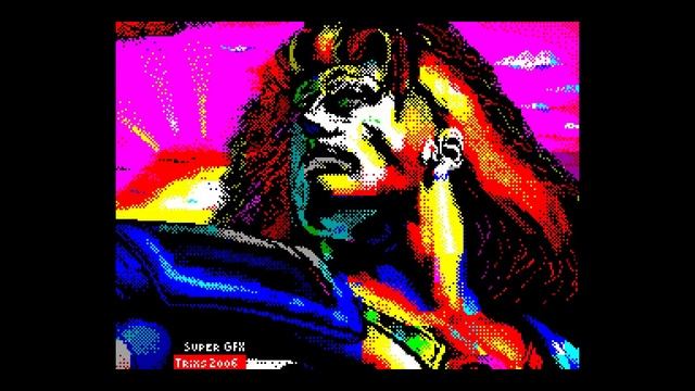 Trixs Art Slideshow - Trixs [#zx spectrum AY Music Demo] смотреть онлайн