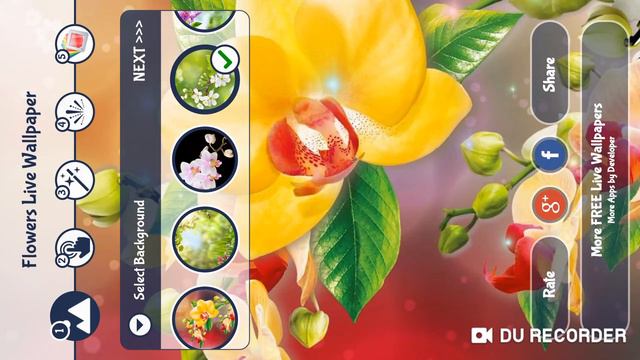 Flowers Live Wallpaper смотреть онлайн