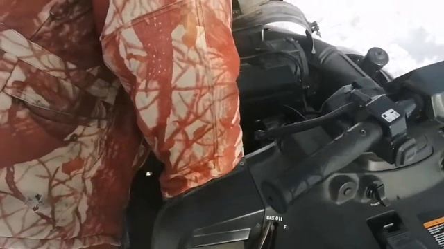 Едем на рыбалку /замена ремня вариатора на снегоходе /Кама Пермский край смотреть онлайн
