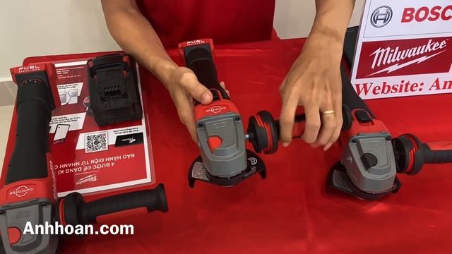 Máy mài pin Milwaukee Sự khác biệt lớn nhất của 3 model M18 FSAG100X FSAG100XB FSAGV125XPDB смотреть онлайн
