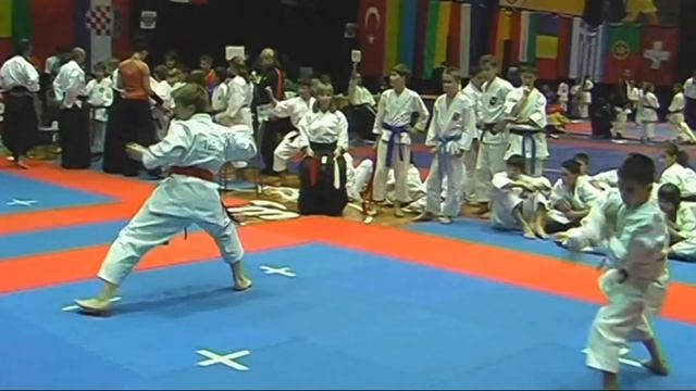 КАТА: БАССАЙ ДАЙ | ката стиля Шотокан | 披塞 | INDIVIDUAL KATA: BASSAI DAI | Shotokan style смотреть онлайн