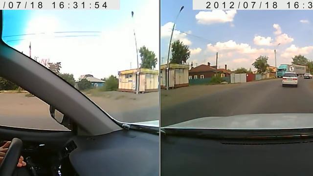 Как ездят в Омске.Моя реакция.AVI смотреть онлайн