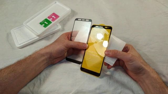 Закаленное стекло 9D для Xiaomi Redmi Note 5 - Распаковка, сравнение, обзор (с алиэкспресс) смотреть онлайн