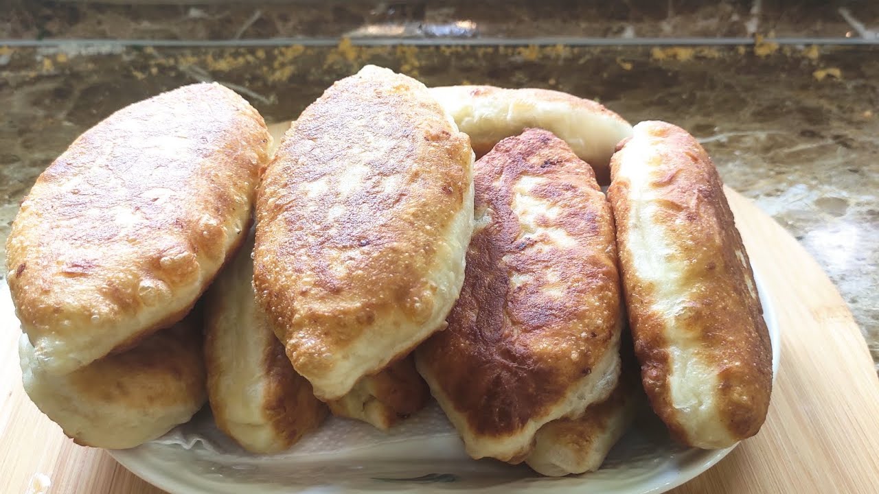 Пирожки жареные на сыворотке. Вкуснятина необыкновенная, тесто как пух с хрустинкой. смотреть онлайн