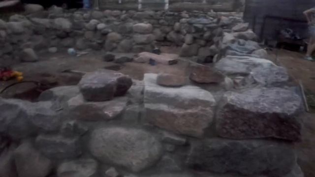 Каменный фундамент- Цокольный этаж. Часть 2 смотреть онлайн