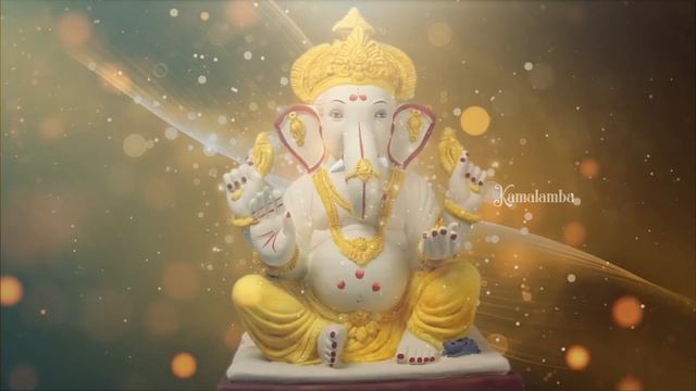 SRI GANESHA MAHA MANTRA | OM GAM GANAPATAYE NAMAHA 108 TIMES | GANAPATI MOOLA MANTRA | SACRED CHANT смотреть онлайн