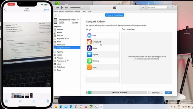 Como Pasar tus Fotos y Videos del iPhone a la PC por Cable USB | Transferir Archivos con iTunes смотреть онлайн
