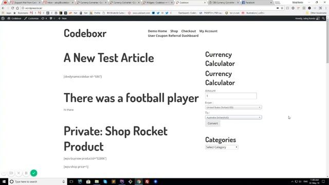 CBX Currency Converter Backend Setting and Features смотреть онлайн
