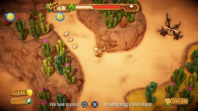 PixelJunk MONSTERS 2 "Knock Out! - The Shell Attack" смотреть онлайн