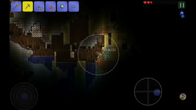 |Terraria #3-крафт кирки,и поход в шахту смотреть онлайн