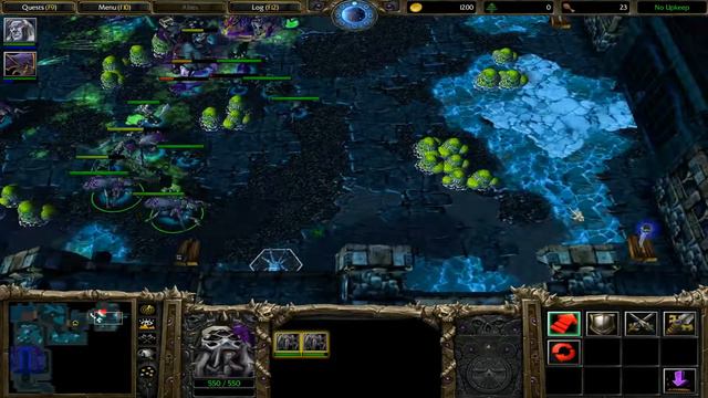 Warcraft 3: The Frozen Throne - Scourge 7.2 - The Forgotten Ones смотреть онлайн