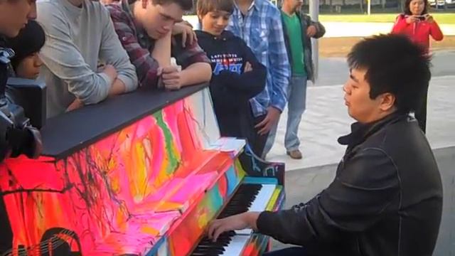 Lang Lang gives impromptu performance for students before Pacific Symphony concert смотреть онлайн