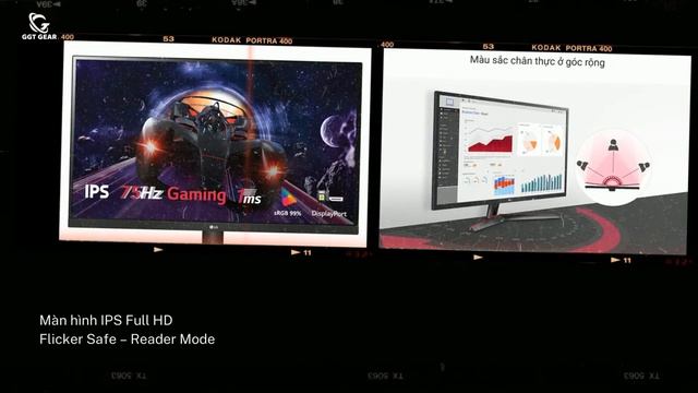 LG 27MP60G-B 27″ IPS 75Hz FreeSync chuyên game смотреть онлайн