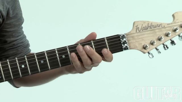 Nuno Bettencourt Signature Guitar - Washburn N4 Authentic Guitar смотреть онлайн