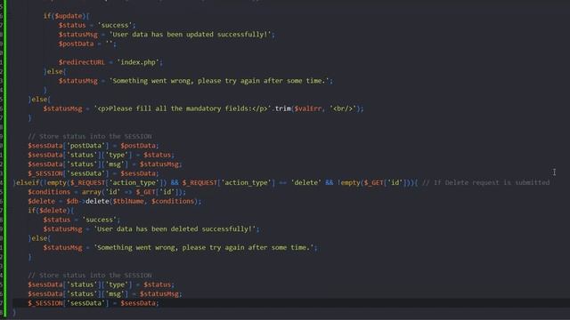 PHP OOP CRUD Operations using PDO Extension with MySQL смотреть онлайн