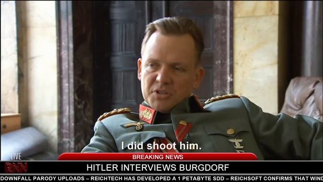 Hitler interviews Burgdorf смотреть онлайн