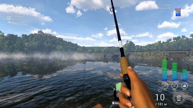 Река Тибр / ловим учача и сома / игра fishing planet смотреть онлайн