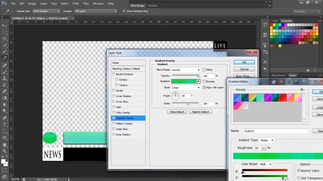 News Template for YouTube Video [Beginners to Advanced] Photoshop смотреть онлайн