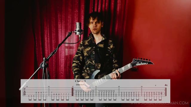 Deftones : Change (In The House Of Flies) Guitar Tab Tutorial смотреть онлайн