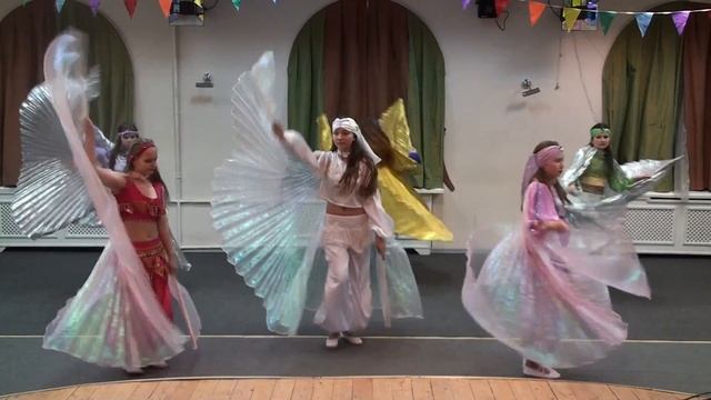 Танцевальная студия "Кассиопея" "Цвета ветра" Восточный танец смотреть онлайн