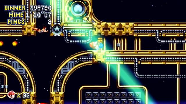 Sonic Mania Repainted Plus (PC) (Mario) (Mania Mode) Gameplay смотреть онлайн