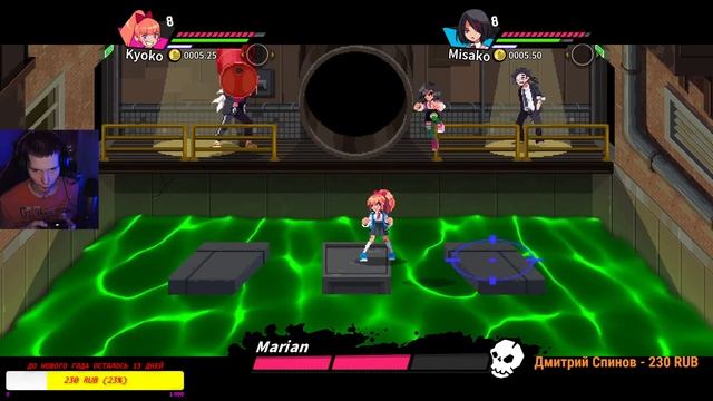 Забираем бесплатную игру в Epic Games Store и продолжаем дальше проходить River City Girls 2 #2 смотреть онлайн