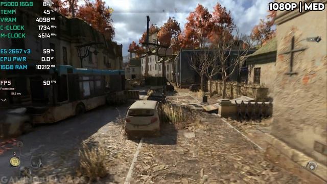 Dying Light 2 : Quadro P5000 16GB + Xeon E5 2667 v3 - 1080p All Settings смотреть онлайн