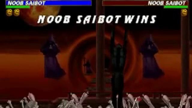 Бесплатные игры онлайн Mortal Kombat Trilogy Brutality Noob Saibot смотреть онлайн