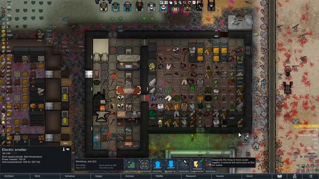 [38] RimWorld - Colonist Dead - Racial Harmony Space Race смотреть онлайн