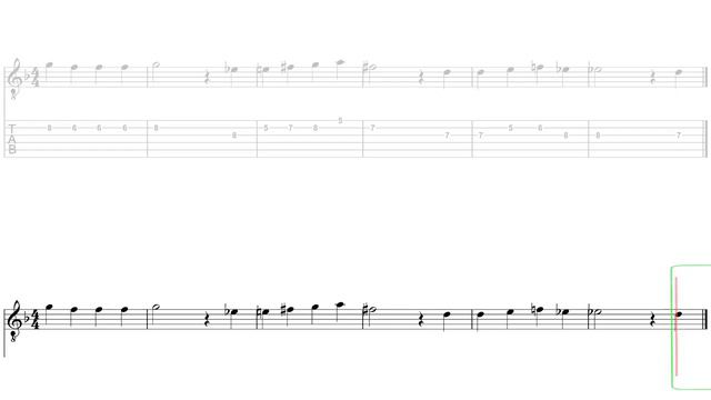 #6 Note Reading On The Guitar | Bach Chorale Series | Key of F | 75 BPM | HD смотреть онлайн