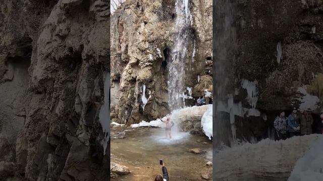 Закаляемся в водопадах Кавказа Медовые водопады смотреть онлайн