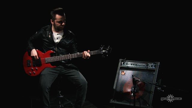 New Jersey Bass Guitar, Trans Red | Gear4music demo смотреть онлайн