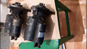 Установка 12v Стартера на 24v Зил Бычек. Магнетон